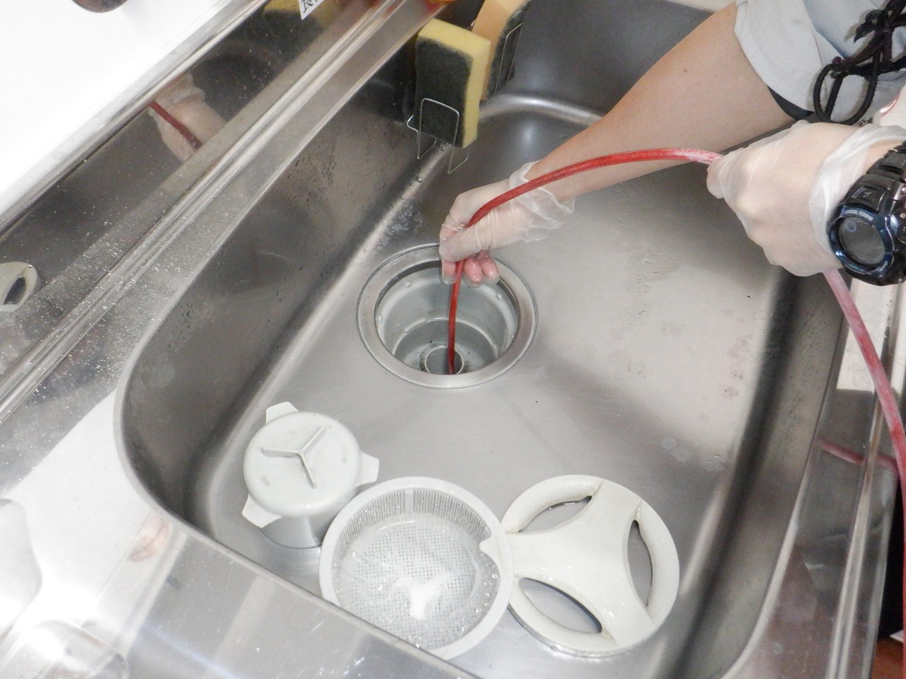 雑排水管清掃 お客様の声