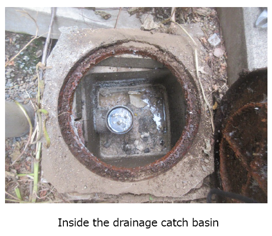 Early Detection of a Collapsed Drainage Catch Basin Through Inspection | Identifying the Cause of Tenant Drainage Problems
